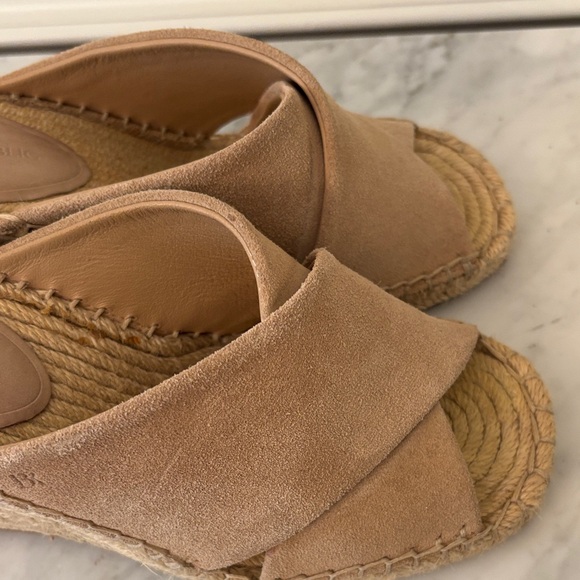 Women's Banana Republic Tan Wedge Sandals - Picture 5 of 9